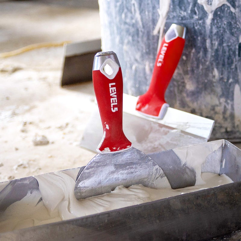 Level-5 Joint Knife Set, Stainless Steel - LEVEL5 | Pro-Grade | Sheetrock Gyprock Drywall Plasterboard | 5-602 - Image 3